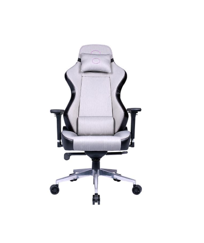 COOLER MASTER GAMING CALIBER X1C E' UN SEDIA GAMING REGOLABILE CON BRACCIOLI 4D E CUSCINI ERGONOMICI BIANCO NERO